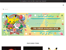 Tablet Screenshot of legacycardshop.com
